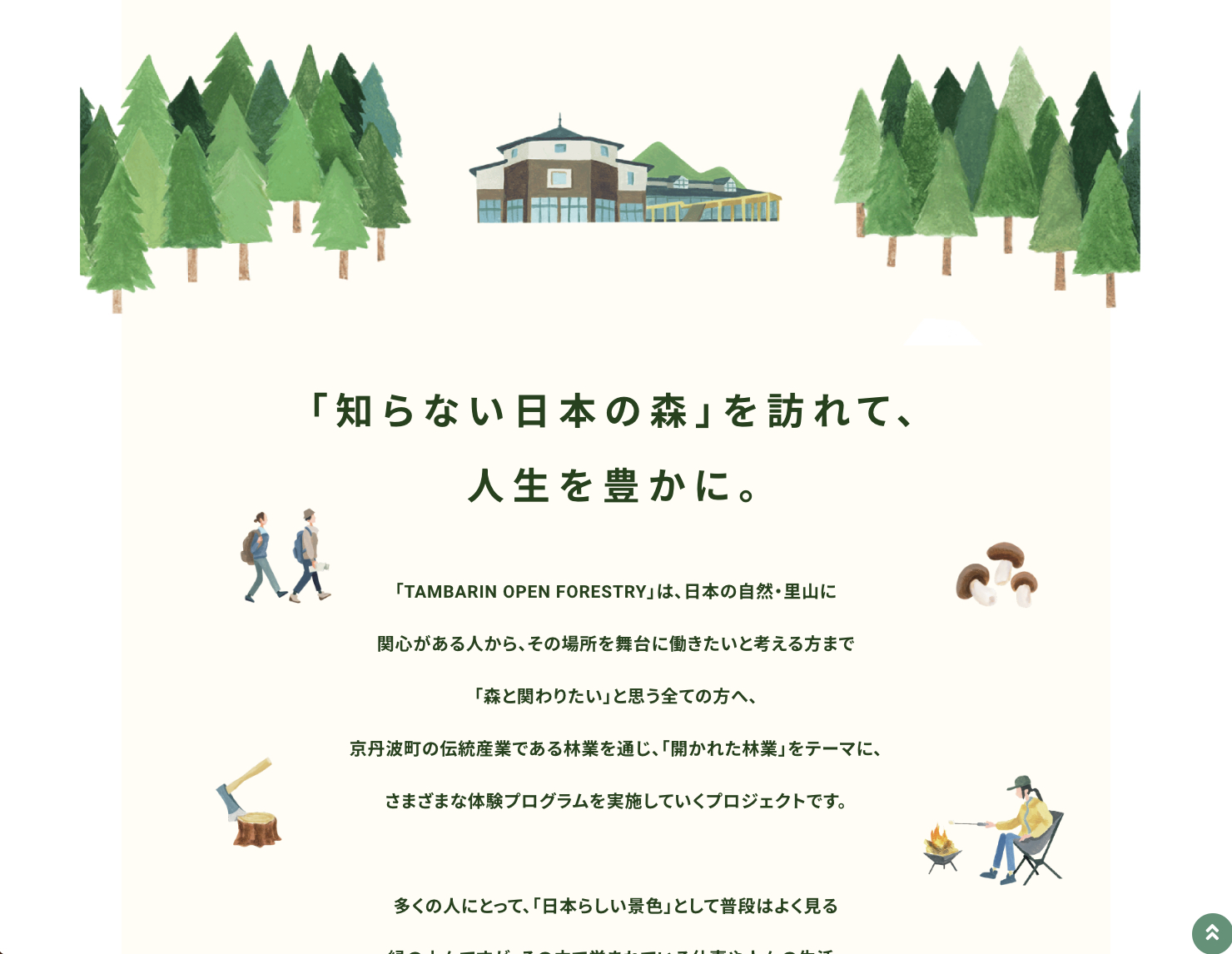丹波林|TAMBARIN — Open Forestry LP 制作画像2